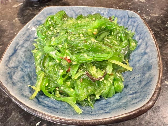Seaweed Salad.