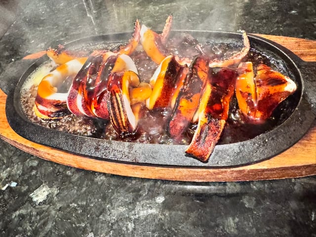 Squid Steak.