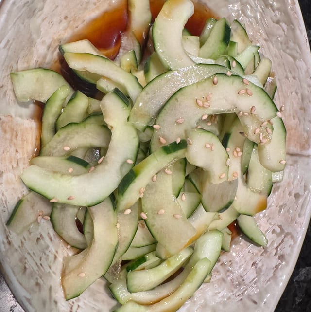 Cucumber Salad.