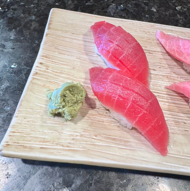 Tuna Sushi.