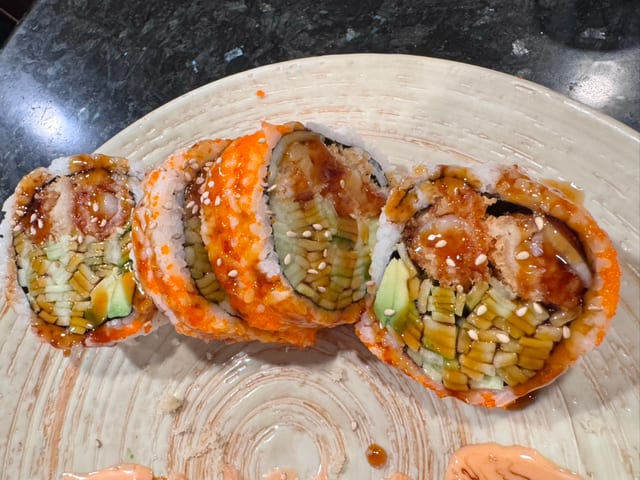 Shrimp Tempura Roll.