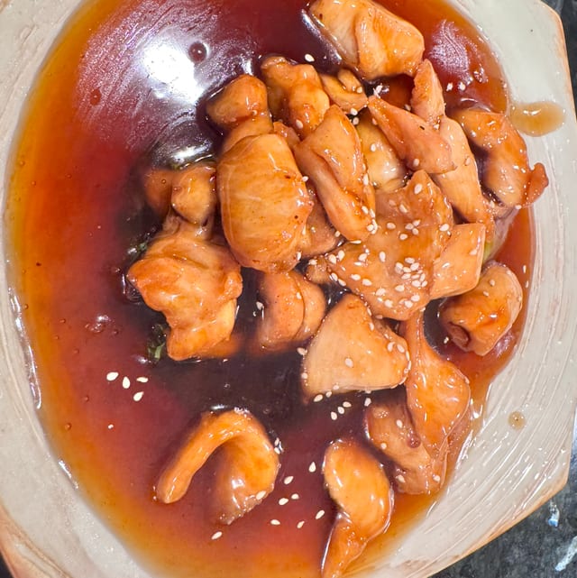 Sesame Chicken.
