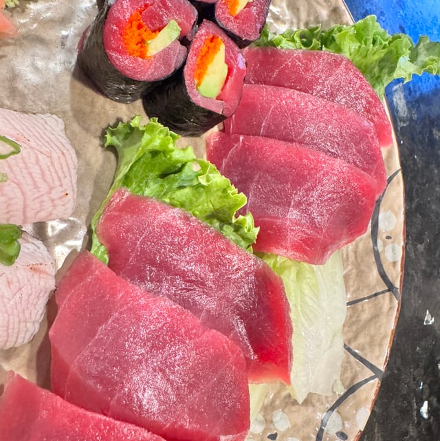 Tuna Sashimi.