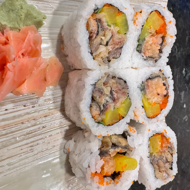 Salmon Skin Roll.