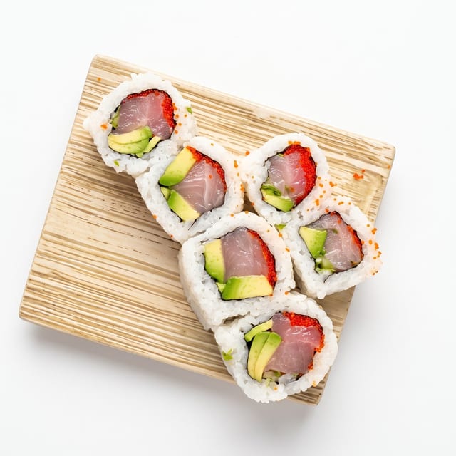 BBQ Yellowtail Roll.