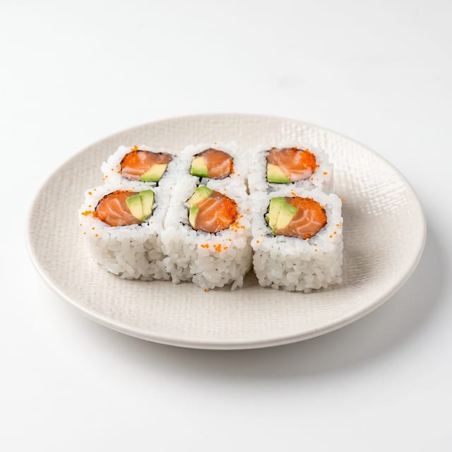 Fresh Salmon Roll.