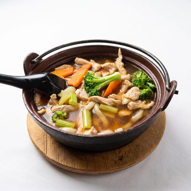 Chicken Vegetable Udon.