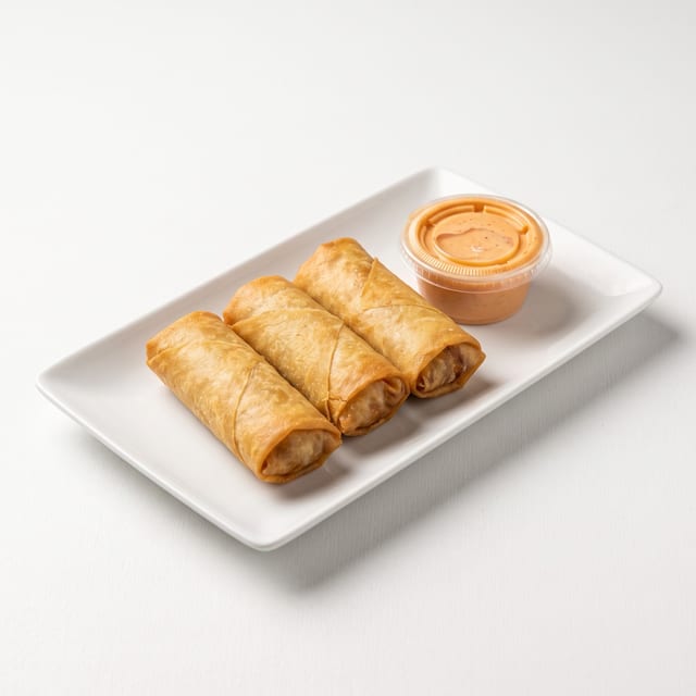 Snow Crab Spring Roll.