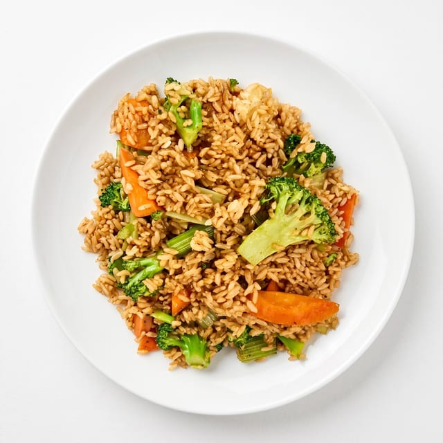 Vegetable Pan Fried Rice.