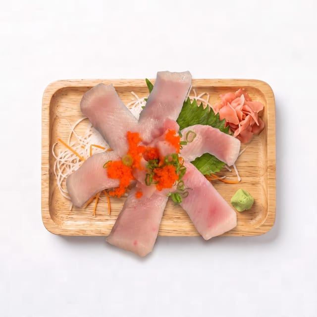 Yellowtail Sashimi.
