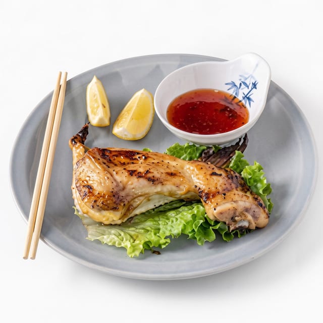 Baked Yellowtail Neck.